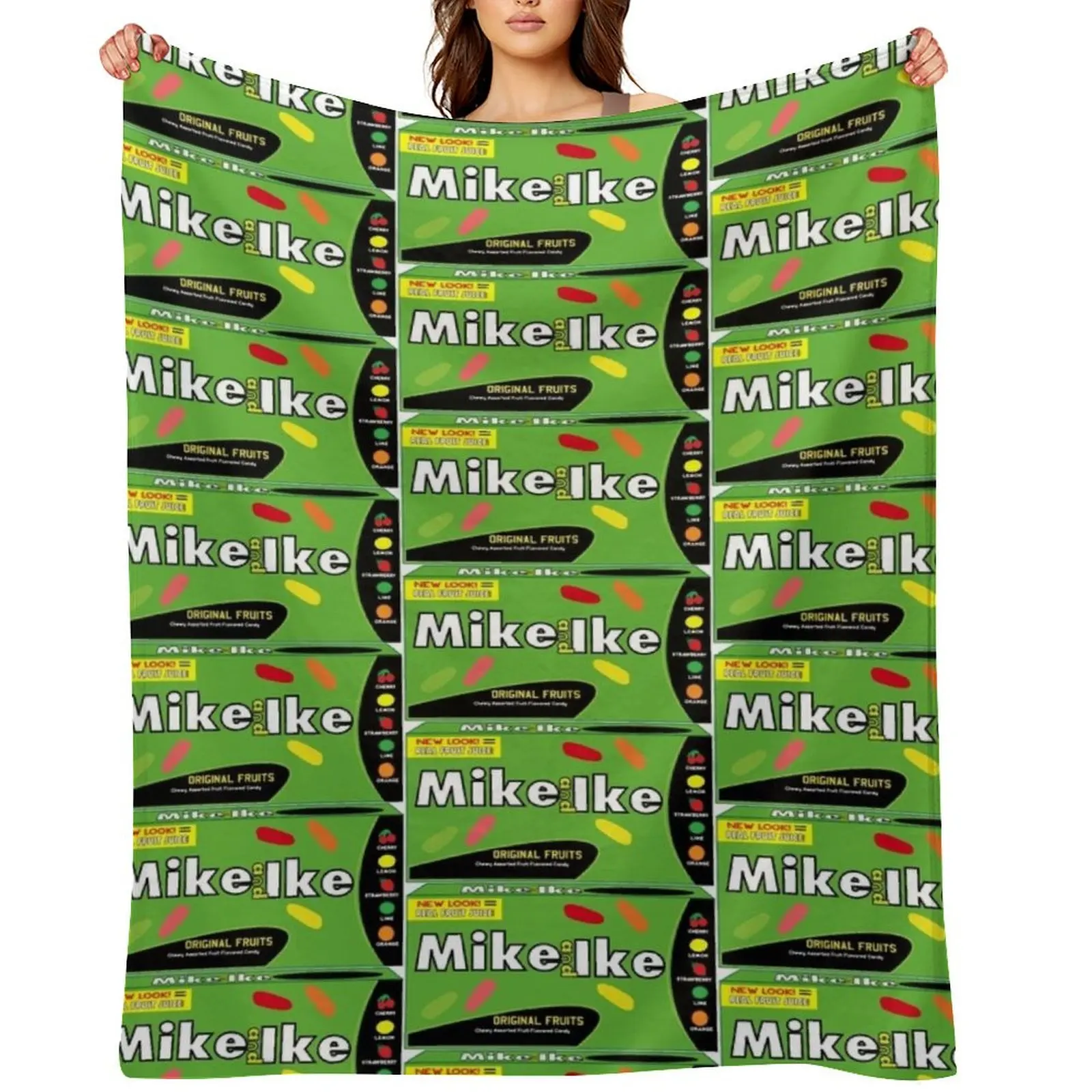 

Mike and Ike Throw Blanket blankets ands Blankets Sofas Of Decoration Furrys warm for winter Blankets