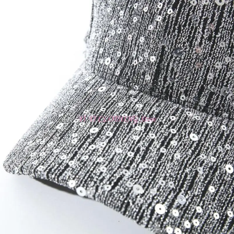 N5KF Farngling Rhinestones Hat Baseball Hat Women Sun Hat Hat Frasnable Outdoor Hat