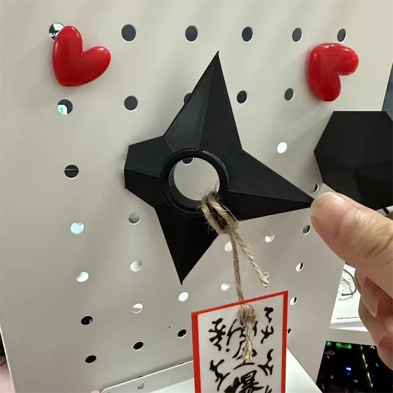 Game Anime Japan Ninjas Stars Darts Kakashi Cosplay Prop Kunai Shuriken PLA Model Ornament Refrigerator Magnet Accessories image 2