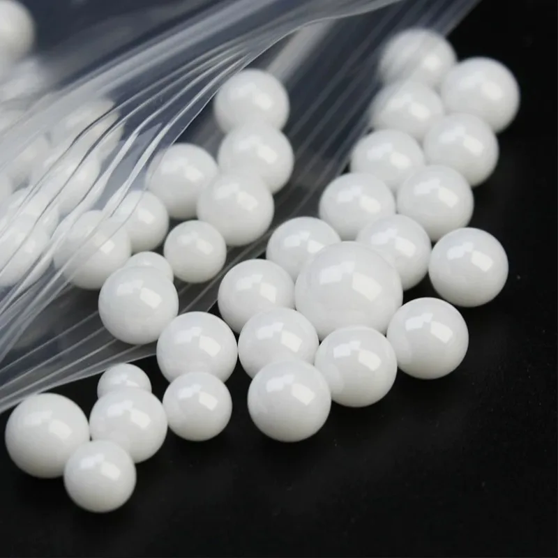 1-50pcs ZrO2 Ceramic Bearing Balls Dia 15/16/17/18/20/22/23~100mm G10 High Precision Zirconia Ceramic Balls Smooth Ball Bead