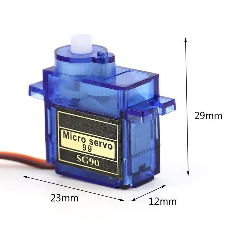 SG90 9G Micro Servo Motor 180/360 Degrees For Fixed-Wing Micro Gear RC Robot Helicopter Airplane mini Car