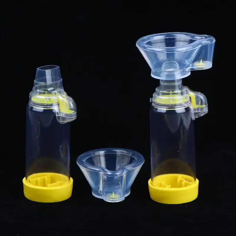 Asthma Spacer Inhaler 1Pcs Durable Silicone Aerosol Cabin Fit for Adult Pediatric Baby Outdoor Daily Use