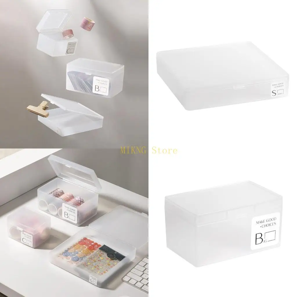 

Прямоугольная коробка для хранения, маленькая коробка для хранения, прозрачные ювелирные изделия, ключи, контейнер для монет,