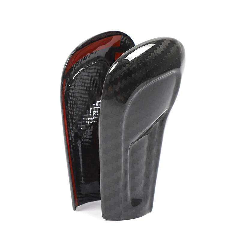 

Real Carbon Fiber 1Pcs For Mazda 3 2020-2022 Car central control gear head back cover sticker car interior accessories