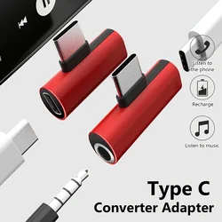Type-C To 3.5mm Jack Converter Earphone Audio Adapter Cable Type USB C To 3.5 Mm Headphone Aux Cable Type C Converter Adapter