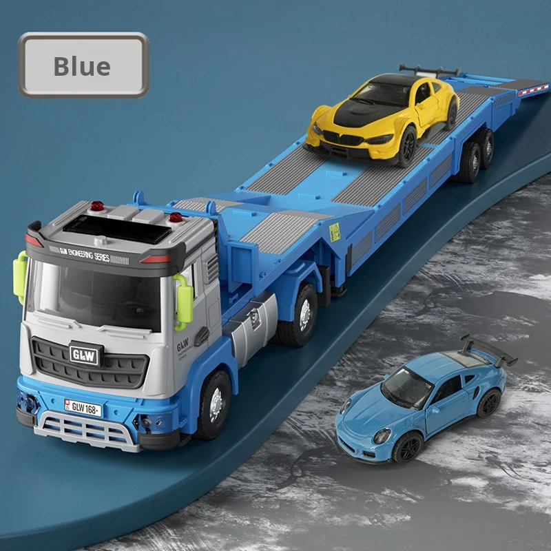 

1：40 Alloy Crane Truck Engineering Vehicles with Sound and Light Metal Model Cars Simulation Diecast Models Children's Toy Gift