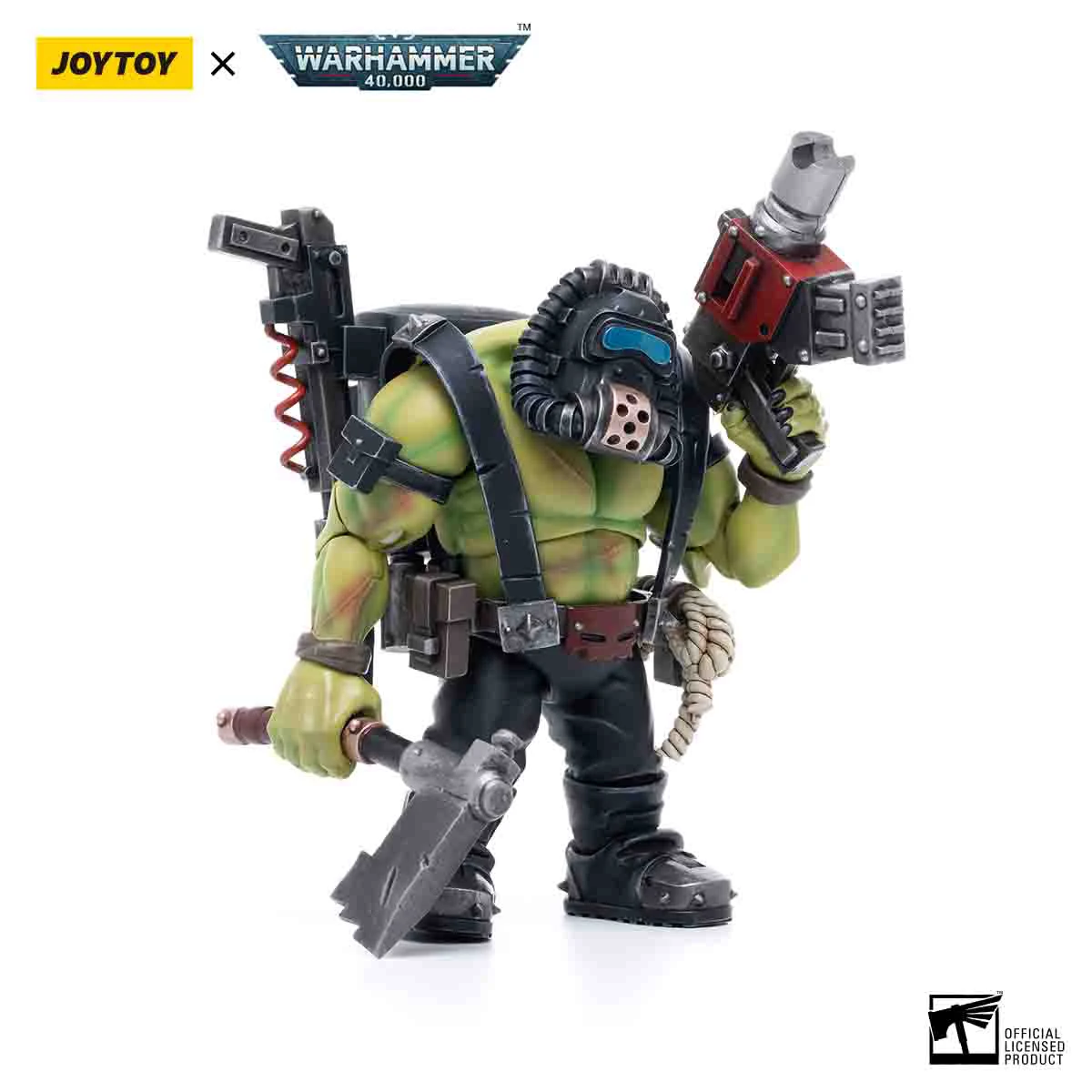 Экшн-фигурки JOYTOY Warhammer 40k 1/18 аниме 12 см Ork Kommandos Nob Nazbog ragrobsnarit Rotbilge balрукаk Коллекционная модель игрушка