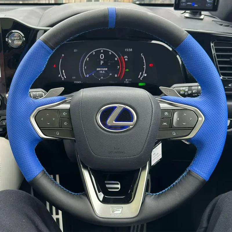 レクサス NX 250 NX260 NX350 NX350h NX450h + 2022-2024 手縫い赤黒本
