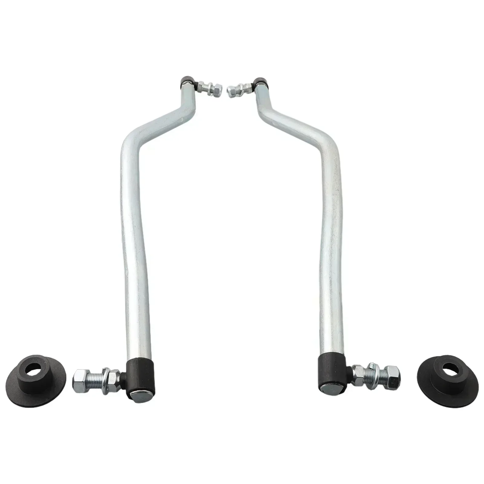 2 Pcs Steering Drag Link Improved Adjustable Steering Drag Link Set For Hus-qvarna 532194740 Long Lasting And Reliable Tool Part
