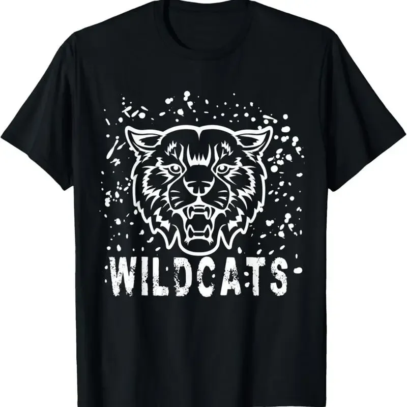 Wildcats Mascot School Sports Fan Team Spirit T Shirt
