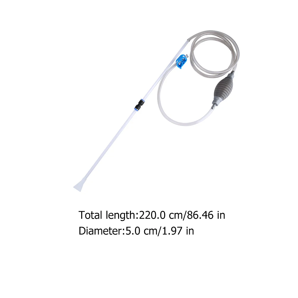 

Fish Tank Water Changer Long Nozzle Siphon Mini Aquarium Filter Cleaning Tools Durable Wear Resistance Easy Use Change Water