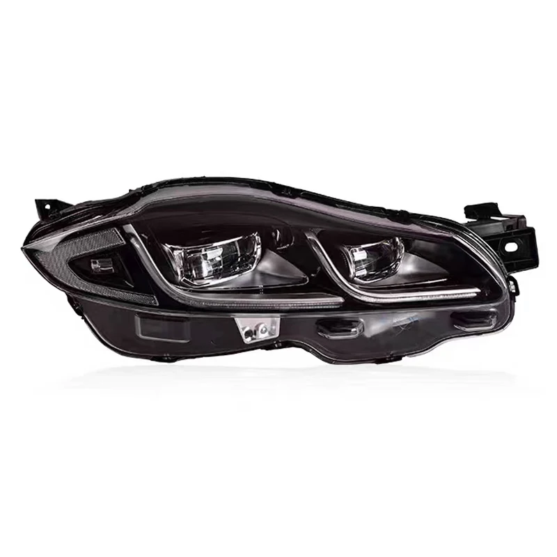 1 pc For The New Jaguar XJ XJL Headlamp 2012-2019 Modified New Day Running Light Lens Projector Auto Parts Jaguar LED Headlamp