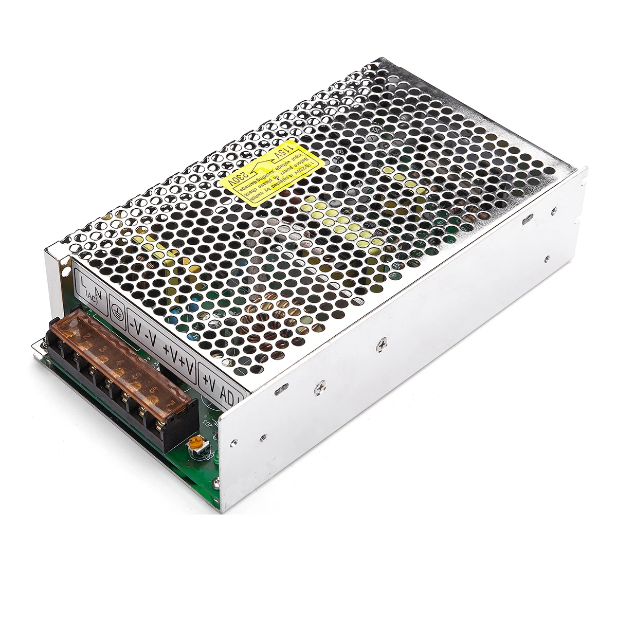 S Series Switching Power Supply 110-220V AC to 12, 24V DC Single Output 35,40,50,60, 75,100,120,150, 200,201, 250,350 W