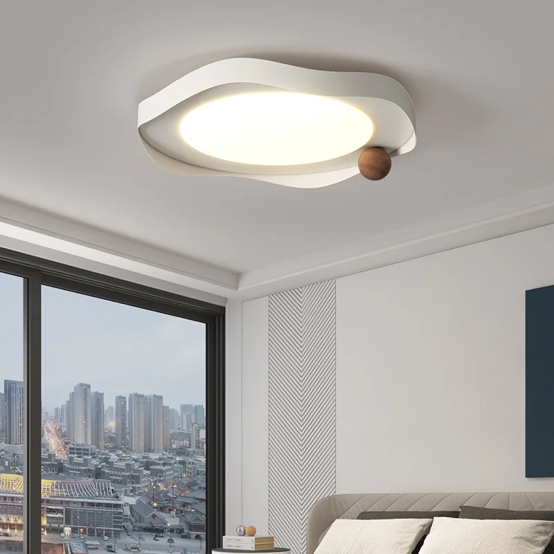 الحديثة الأبيض ضوء السقف عكس الضوء LED تركيبة إضاءة لغرفة النوم غرفة المعيشة شقة المطبخ جولة مصباح السقف رقيقة جدا