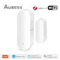 Tuya Smart WiFi/Zigbee Door Sensor Window Door Open / Closed Detector Smart Home Alarm Works With Alexa Google Home Smart Life