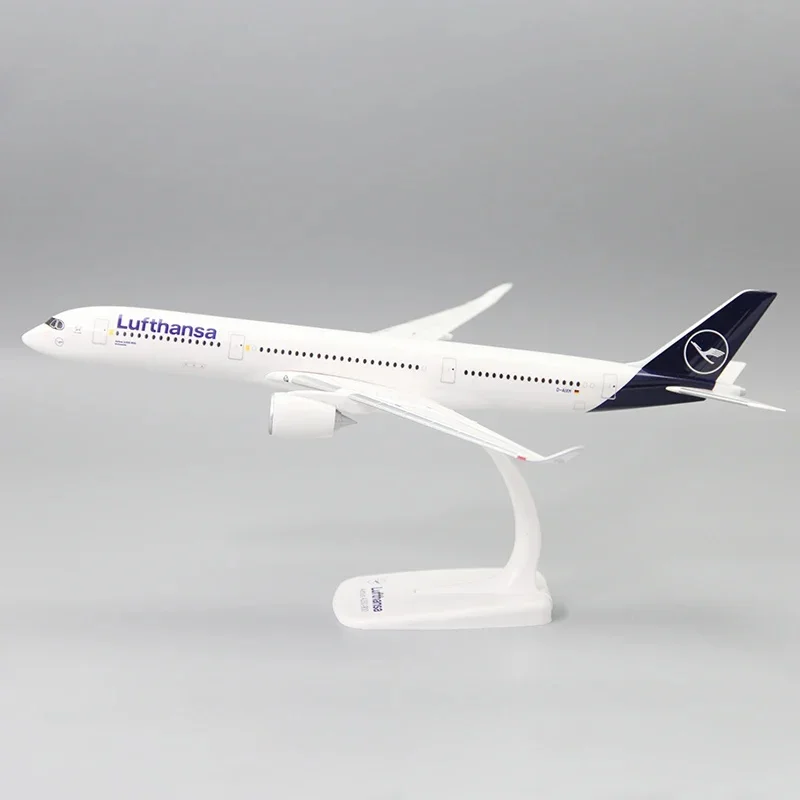 

Aircraft Models 1/200 Scale A350-900 Lufthansa New Livery Airline Abs Plastic Assembly Collectible Display For Aviation Fans