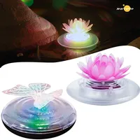 Solar Pond Light Solar LED Float Lamp RGB Color Change Outdoor Garden Pond Lamp Water Light Decor Swimming Pool Underwater Light