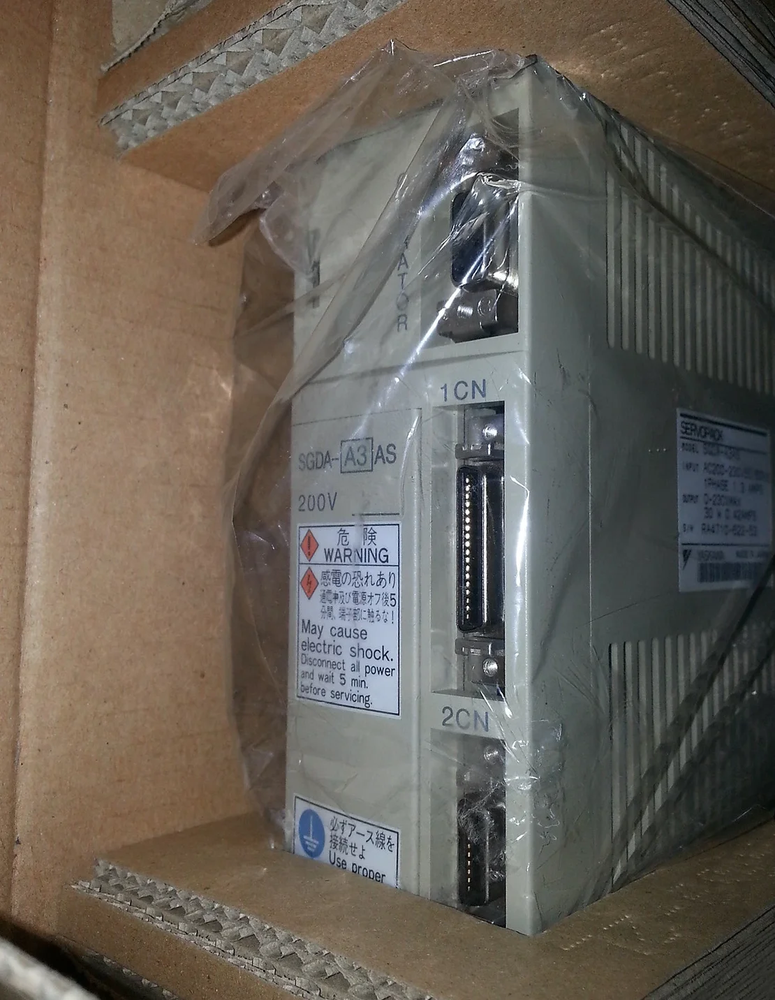 SGDA-A3AS Brand New Servo Drive Original Genuine，Fast shipping，SGDA A3AS