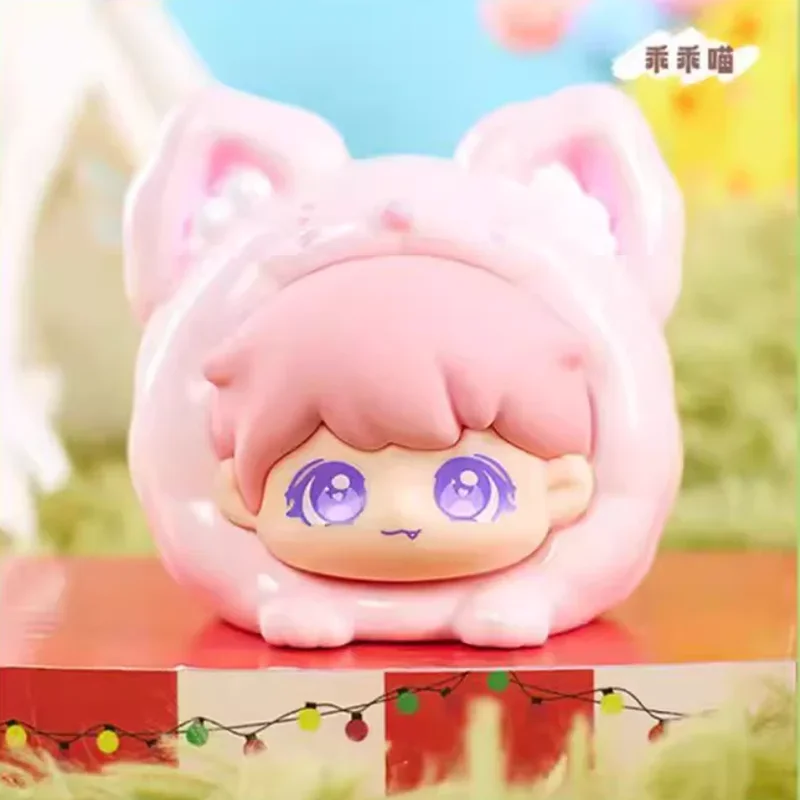 Animal Party Series Mini Mystery Box Anime Pvc 100% Original Action Figure Collection Model Desktop Ornaments Doll Toys