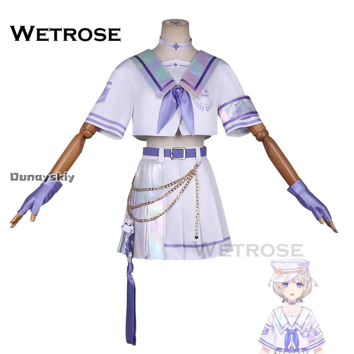 Hololive Vtuber Dreams Todoroki Hajime Cosplay jiakei Dresses Costume Hallowmas Fancy Ball Comicon Adult Woman Game Outfit view 2