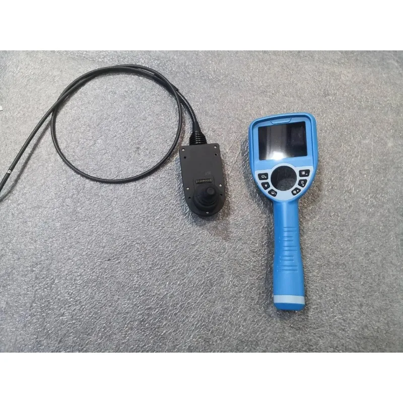 Flexible Industrial Video Endoscope Camera with 3.5 Inch Display, 4mm Probe Lens, 2mts Testing Cable