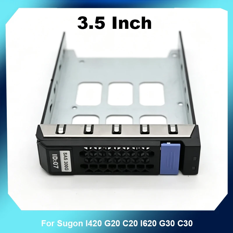 3.5 Inch LFF Hard Drive Tray Caddy With Screws For Sugon I420 G20 C20 I620 G30 C30 SAS SATA HDD Carrier