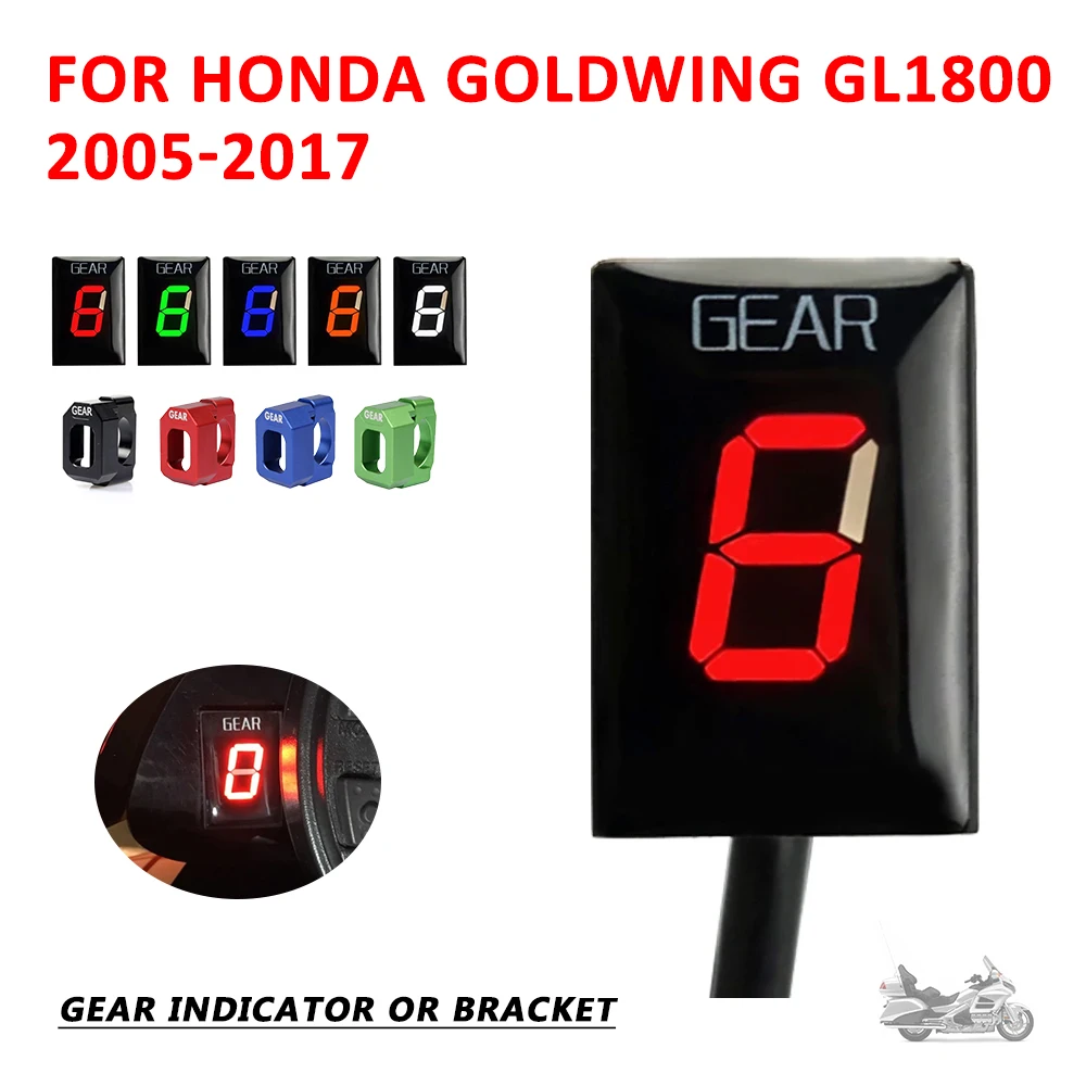 For Honda Goldwing GL1800 GL 1800 Goldwing1800 Motorcycle Accessories Gear Indicator Gear Counter Display Speed Report Meter