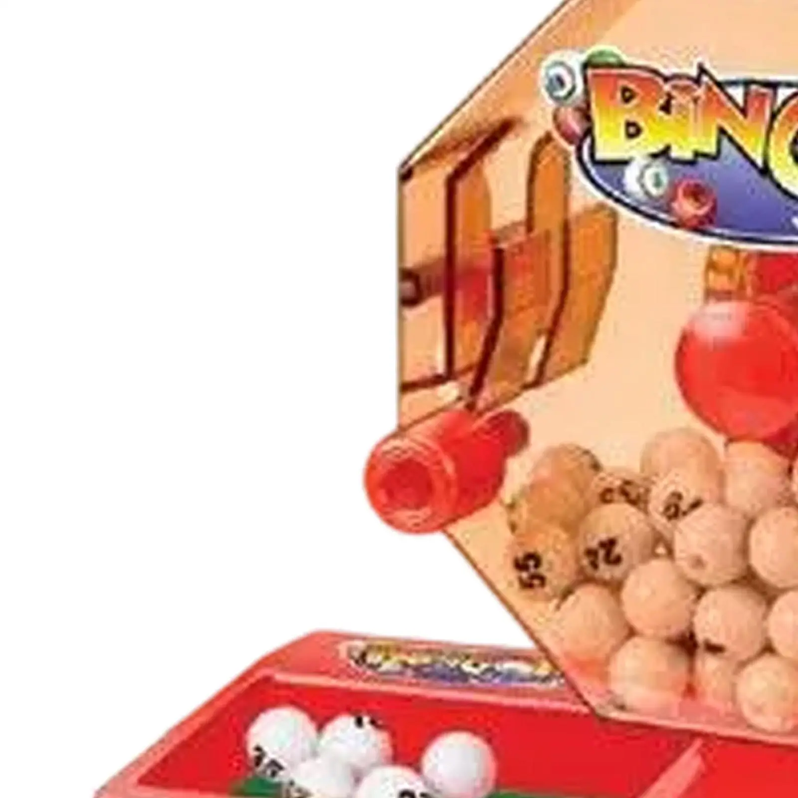 Gioco Lotto Palline bianche Gioco per feste in famiglia Gioco Giocattolo Set da gioco Bingo multiuso per gruppi di grandi dimensioni Soggiorno Partys Casa dei bambini