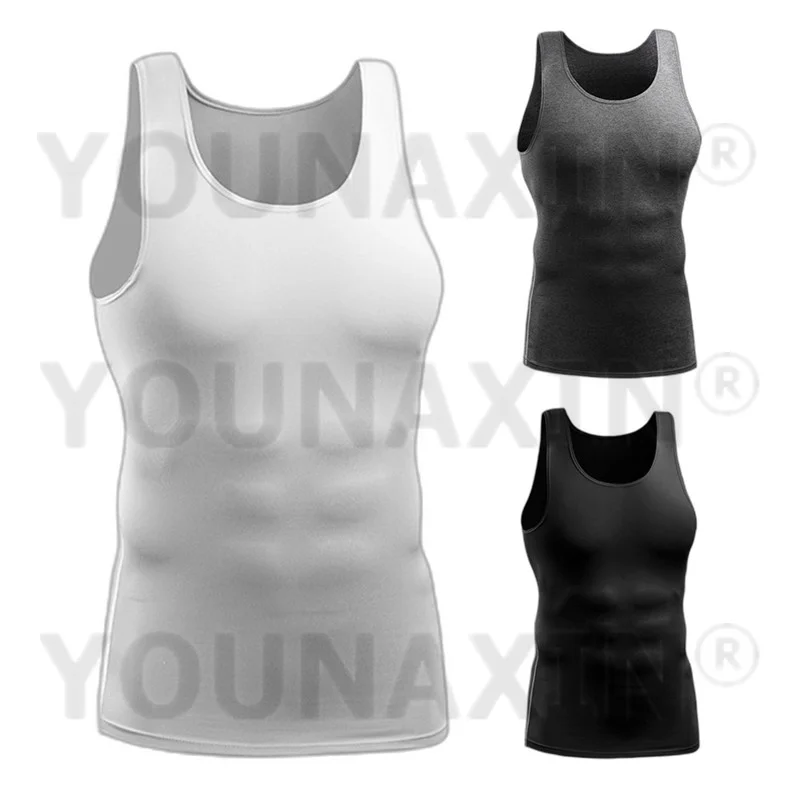 

Men's Running Sports Vest Sleeveless Vest Tight Top Basketball Marathon Gym Fitness Sportswear Quick-Drying S M L XL 2XL 3XL 4XL