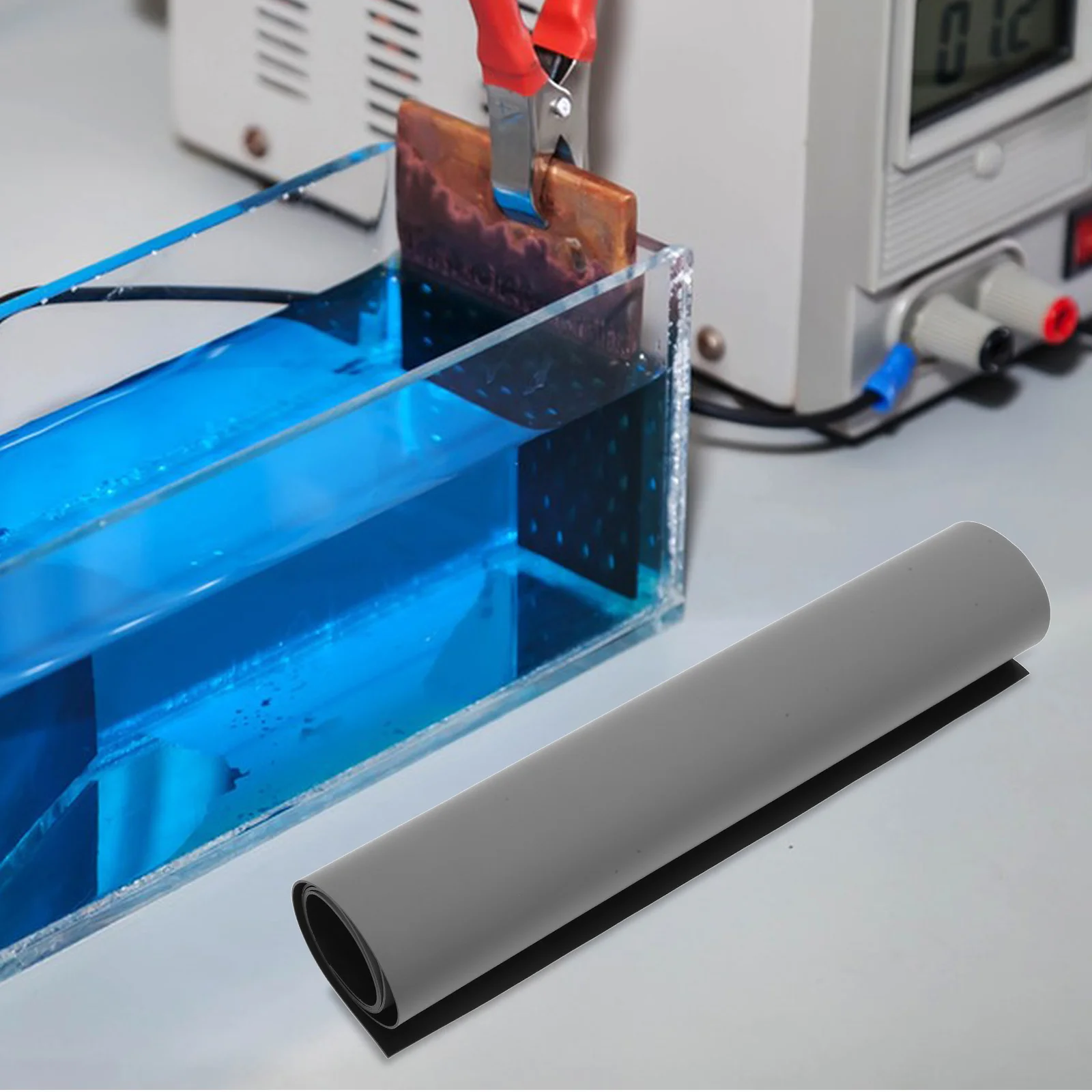 

Heavy Duty Anti Static Work Bench Rubber Soldering Mat Insulating Grounding Pad For Electronics Repair Nonslip Surface