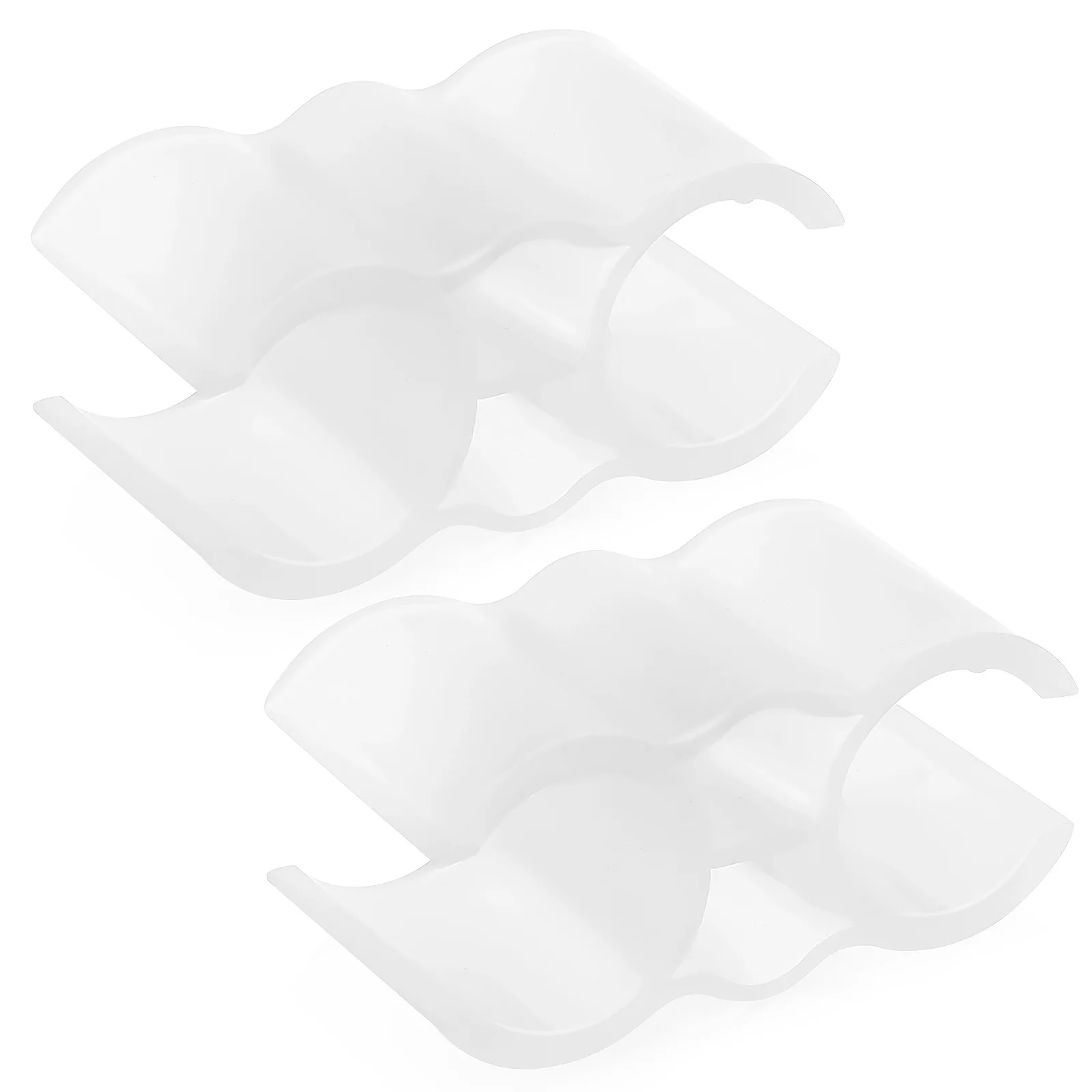 

2pcs Broom-Dustpan Coupling Clip Double Pipe Clamp Durable Plastic Tool Connection Hardware Cleaning Linkage Clamp Connection