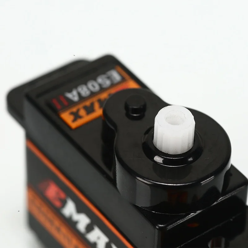 2PCS For EMAX ES08A II 9g Analog Mini Servo Plastic Gear Micro Servo Motors For RC Models For Fixed Wing 3D Airplane DIY Parts