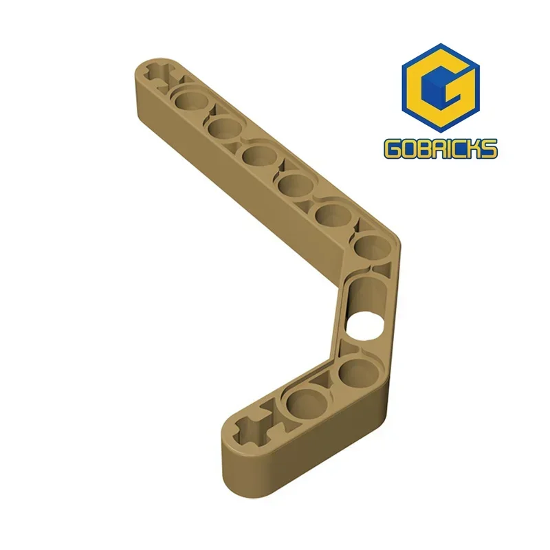 

Gobricks 1 шт. MOC Technic Beam 1 x 11,5 двойные изогнутые кирпичи, совместимые с моделью 32009 41486, детали строительных блоков, детские игрушки