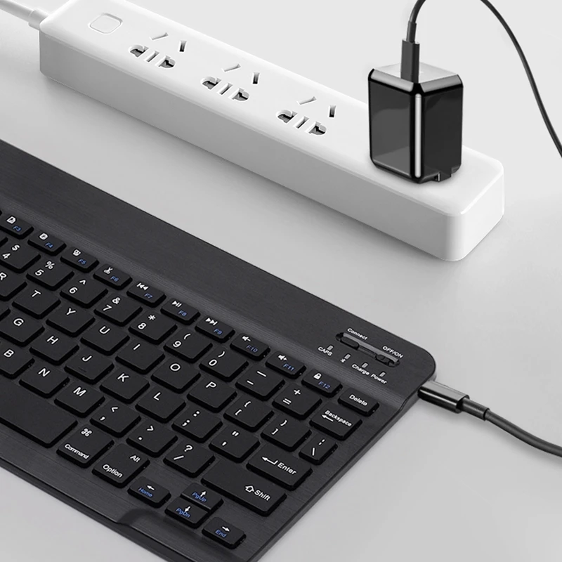 คีย์บอร์ดสำหรับแท็บเล็ต alldocube Iplay20 Teclast P20HD แป้นพิมพ์ไร้สายสำหรับ Windows Mac Android ระบบ iOS