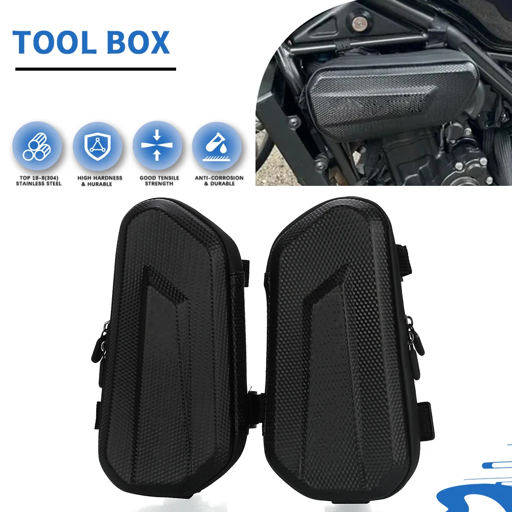 For CFMOTO CF MOTO 800MT 650MT 450MT 700MT MT 450 650 700 800 MT Frame Packages Side Bag Hard Shell Bicycle Bags Tool Bags