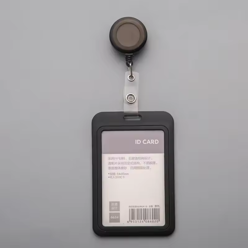 Women Student Credit Card Cover Case Pouch Creative Transparent Retractable Nurse Badge Doctor ID Card Holder Clip Badge - Image 14