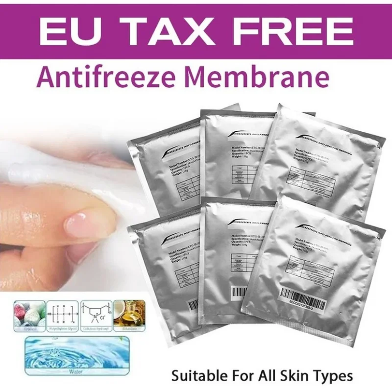 

50 Pcs Anti-Freeze Membranes For Cryolipolysis Cooling Therapy Cold Slimming Treatment Antifreezant Freeze Paper Body Care