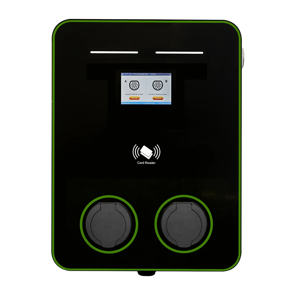 

New Car EV Charging Stations APP And Swipe Card CE Certified 380V 32A 7KW 11KW 22KW Type 2 AC EV Charger Wallbox