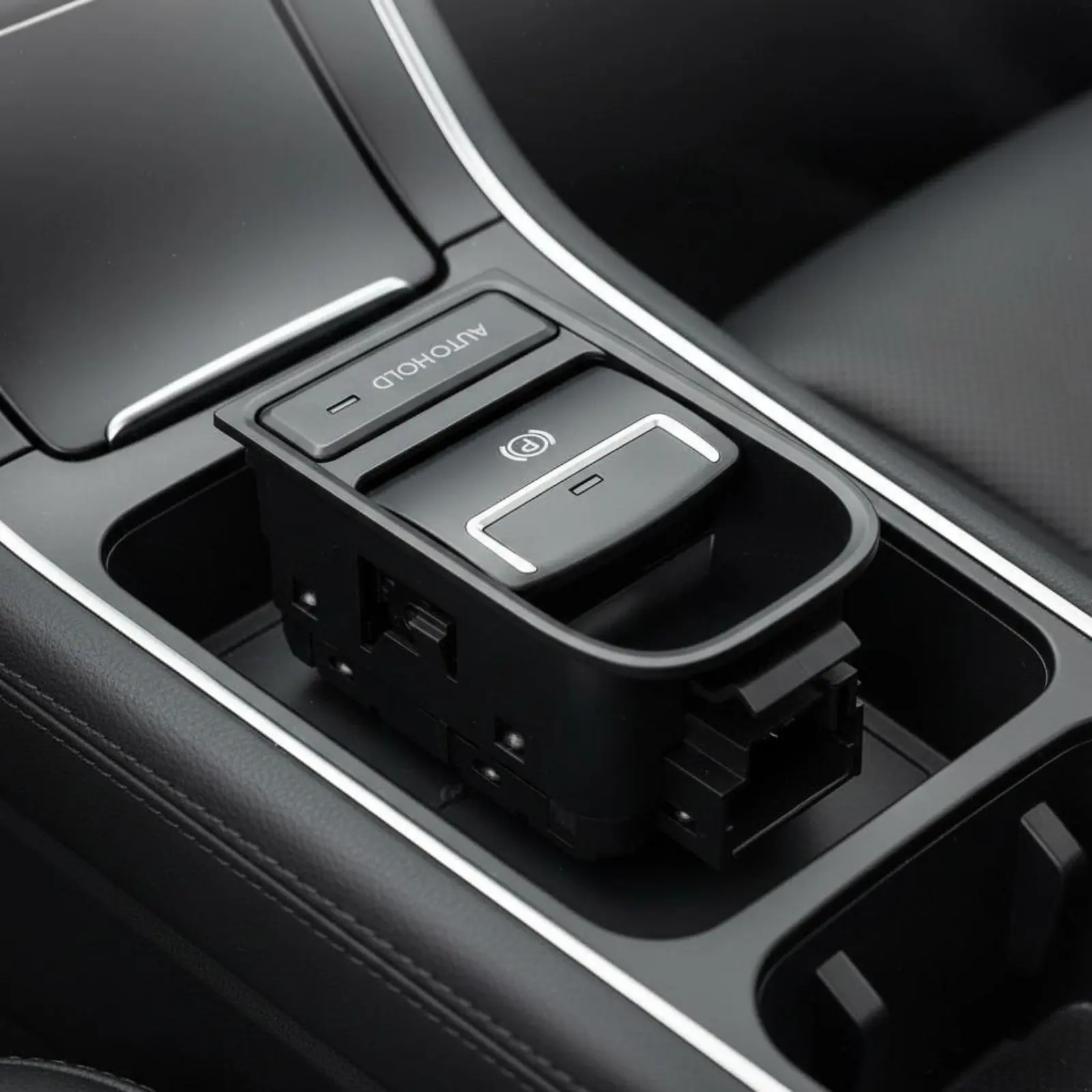 Electronic Parking Brake Control Plug and Play Parking Brake Control Module Car Handbrake Button Illuminated Lighting Automotive
