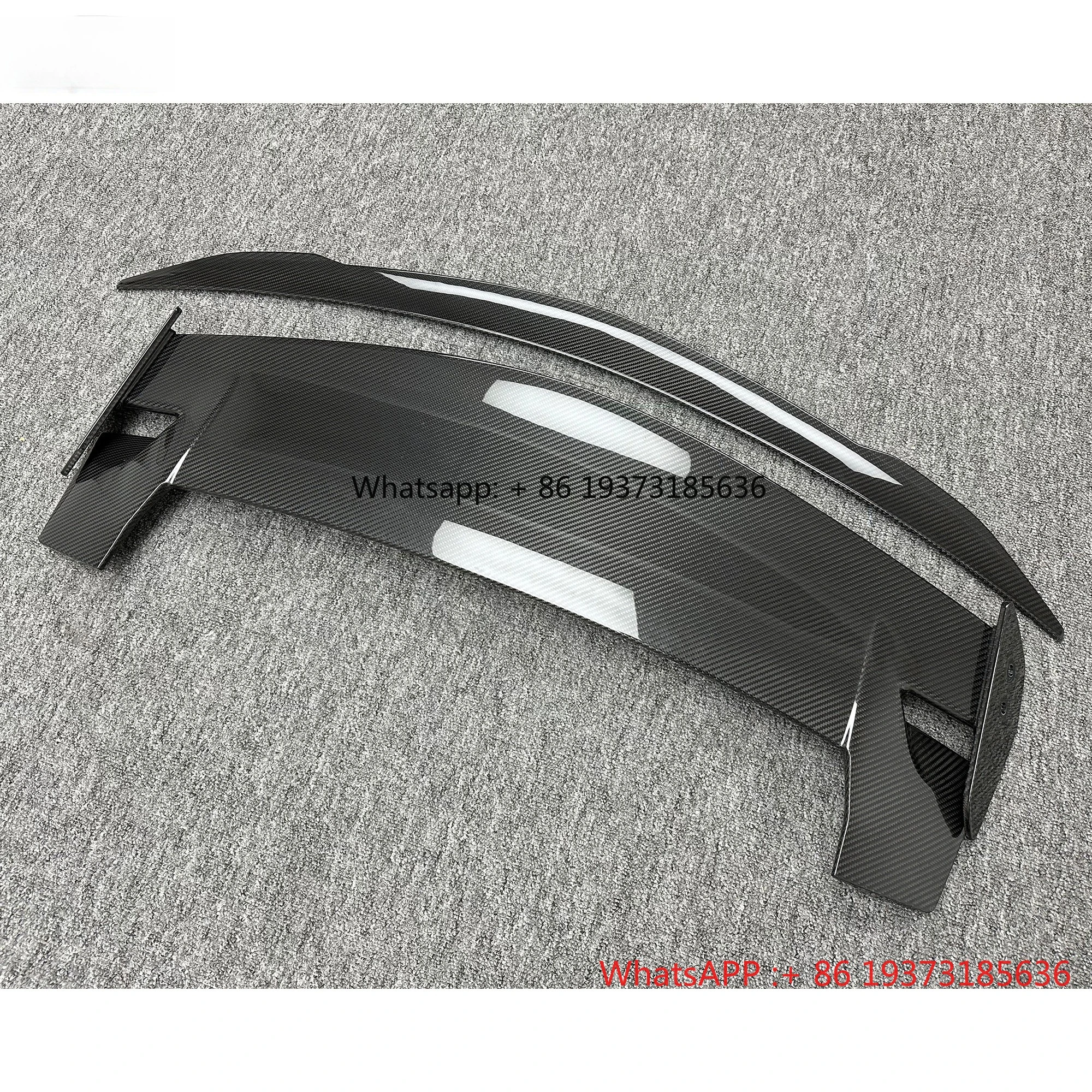Performante Style Dry Carbon Fiber Roof Spoiler Rear Wing for Lambo URUS 2018-2023 Conversion Kits Car Body Parts