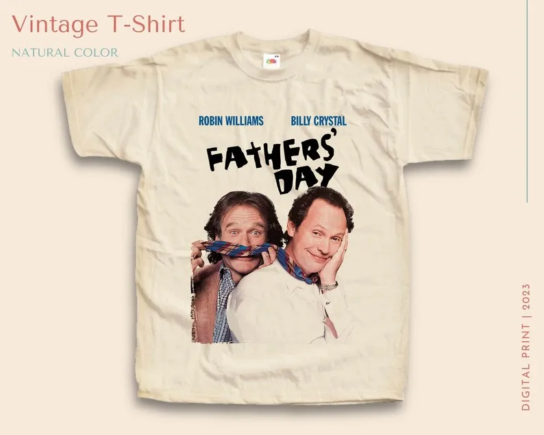 

Vintage TShirt Father's Day V2 NATURAL color Men Woman Unisex T-Shirt Digital Print Sizes S M L XL 2XL 3XL 4XL 5XL