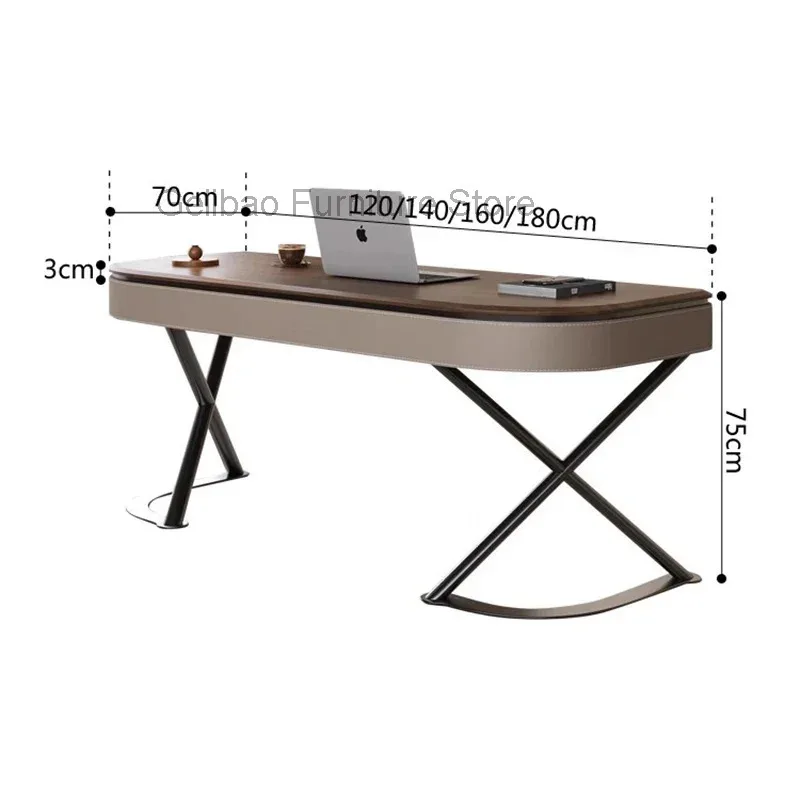 Executive Modern Table Computer Office Workshop Desk Corner Organizer Minimalist Bedroom Study Modern Furniture Tavolo Seating