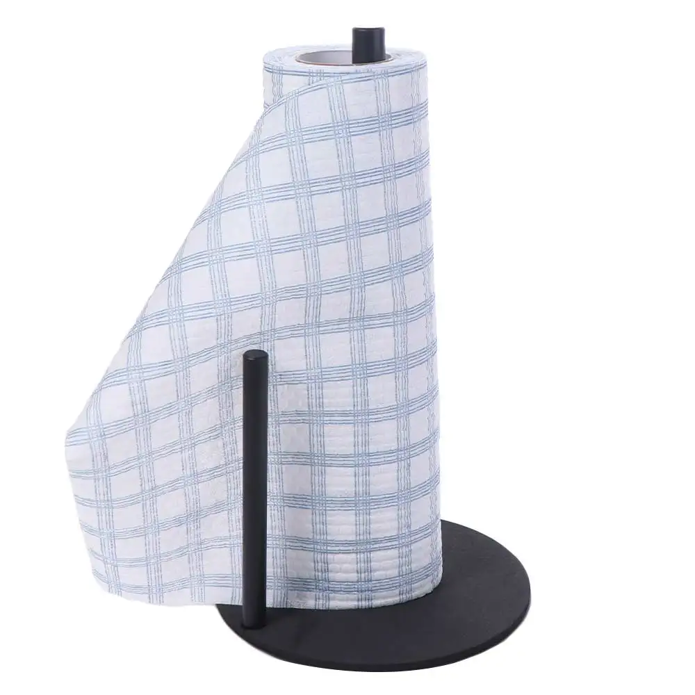 

Держатель для бумажных полотенец из нержавеющей стали. Утяжеленное основание. Легко собрать. Подставка для бумажных полотенец. Прочный держатель для рулонной бумаги одной рукой.