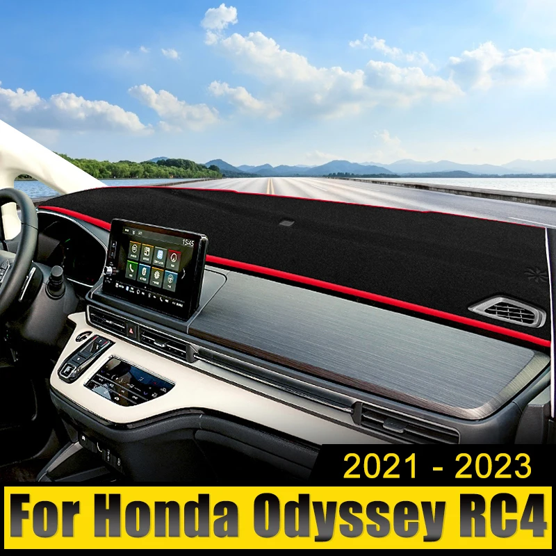 

For Honda Odyssey RC4 2021 2022 2023 Car Dashboard Cover Avoid Light Pad Sun Shade Case Anti-UV Carpets Non-Slip Mat Accessories