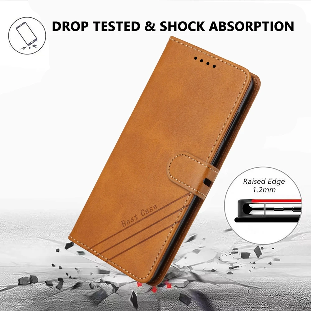 قسط المغناطيسي الجلود فليب جراب هاتف آيفون 17 17Pro 17Air 17Plus 16 E 15 Plus ProMax Pro زهرة غطاء المحفظة فتحة للبطاقات #2