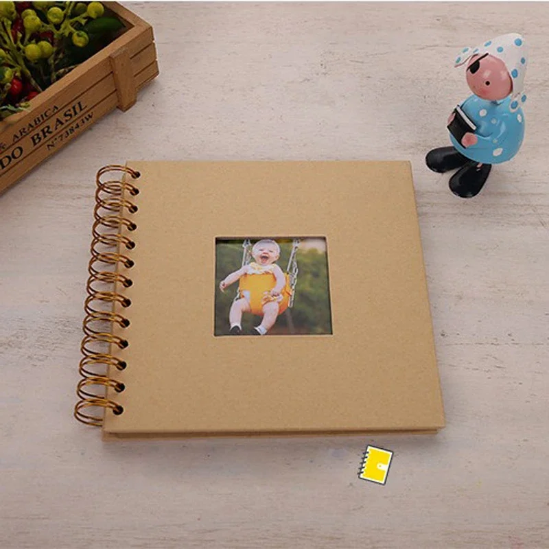 Stickers for Photo Album 20page DIY Photoalbum Baby Growth Beautifully Decorated Paper Album Kids Memory Book Scrapbooking