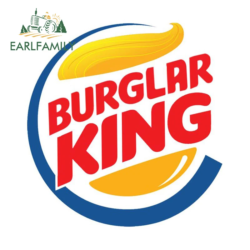 EARLFAMILY 13 سنتيمتر x 12.6 سنتيمتر الرجعية الانجراف الملك محاكاة ساخرة مضحك JDM الانجراف نظرة الفينيل سيارة ملصق قنبلة ملصق مضحك اكسسوارات السيارات التصميم