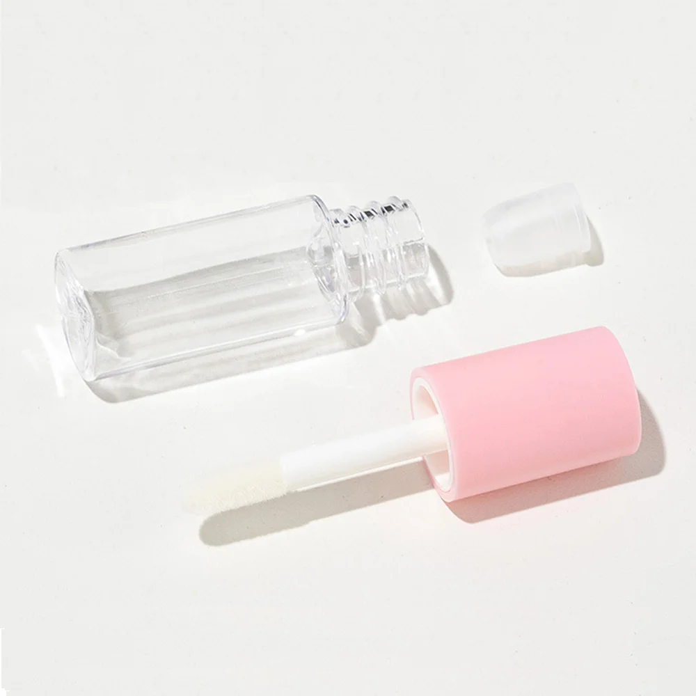 20/10pcs 3ML Empty Lip Gloss Tube DIY Plastic Elegant Liquid Lipstick Container Round Lipgloss Cosmetic Sample Refillable Bottle view 4