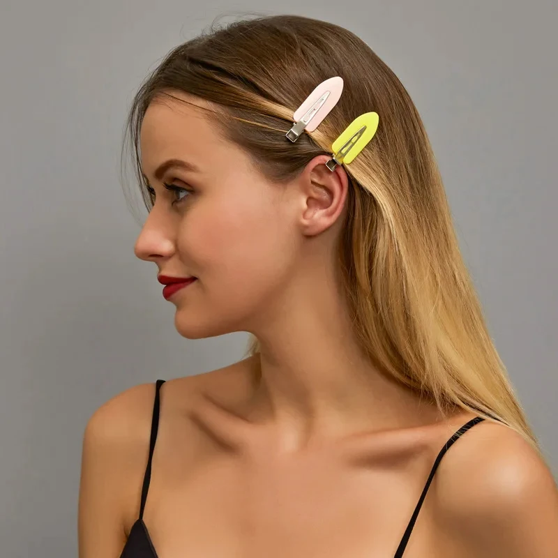 8pcs/set Women Girls No Bend Seamless Hair Clips Side Bangs Barrette Makeup Washing Face Accessories Styling Hairpins image 5