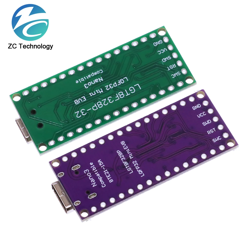 LGT8F328P-LQFP32 MiniEVB TYPE-C MICRO USB Compatible With ATMEGA328 Nano V3.0 LGT8F328P CH9340C / HT42B534-1 SOP16 For Arduino